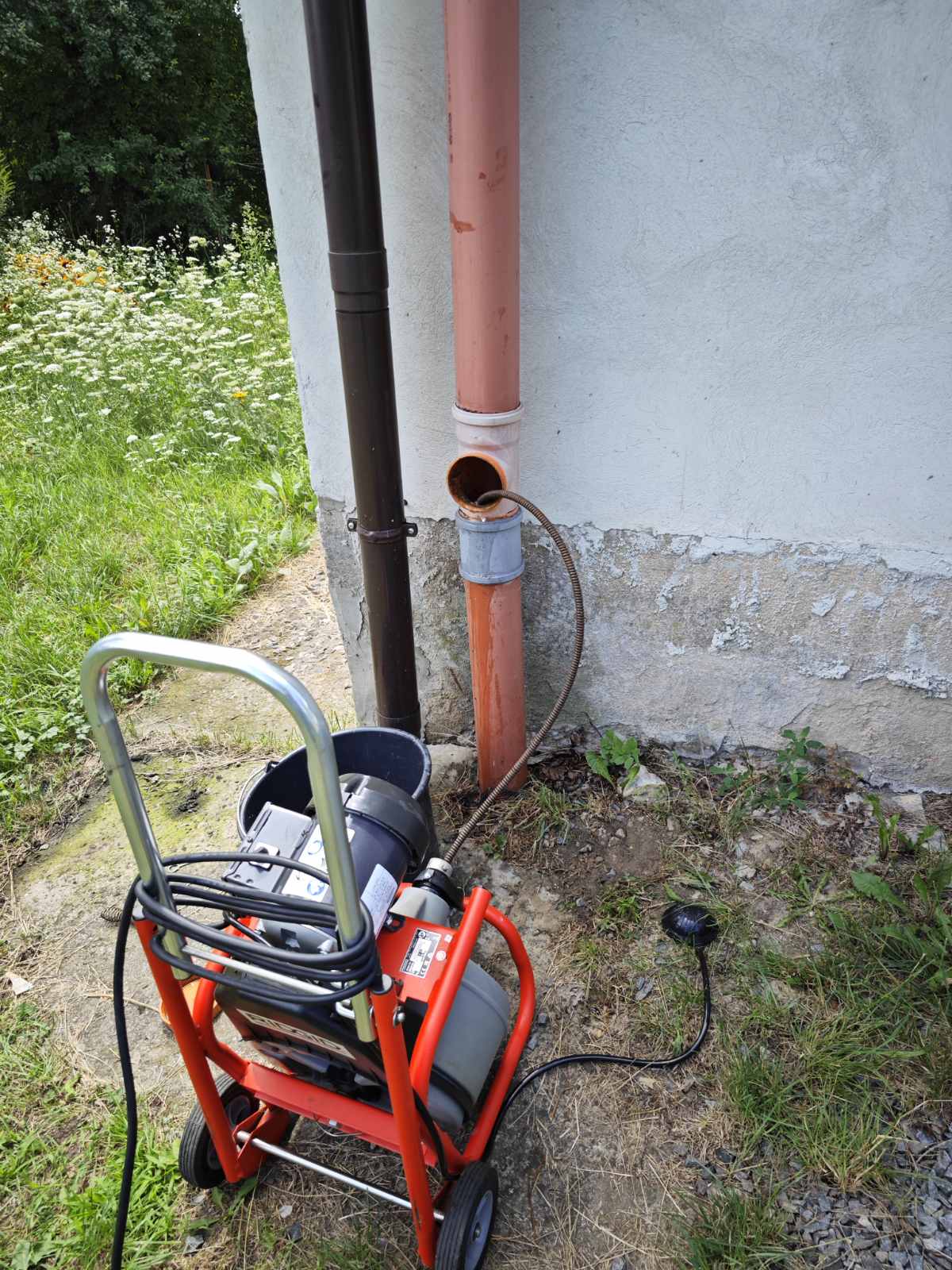 Прочистка каналізації. смт. Рудне, вул.Виїзна