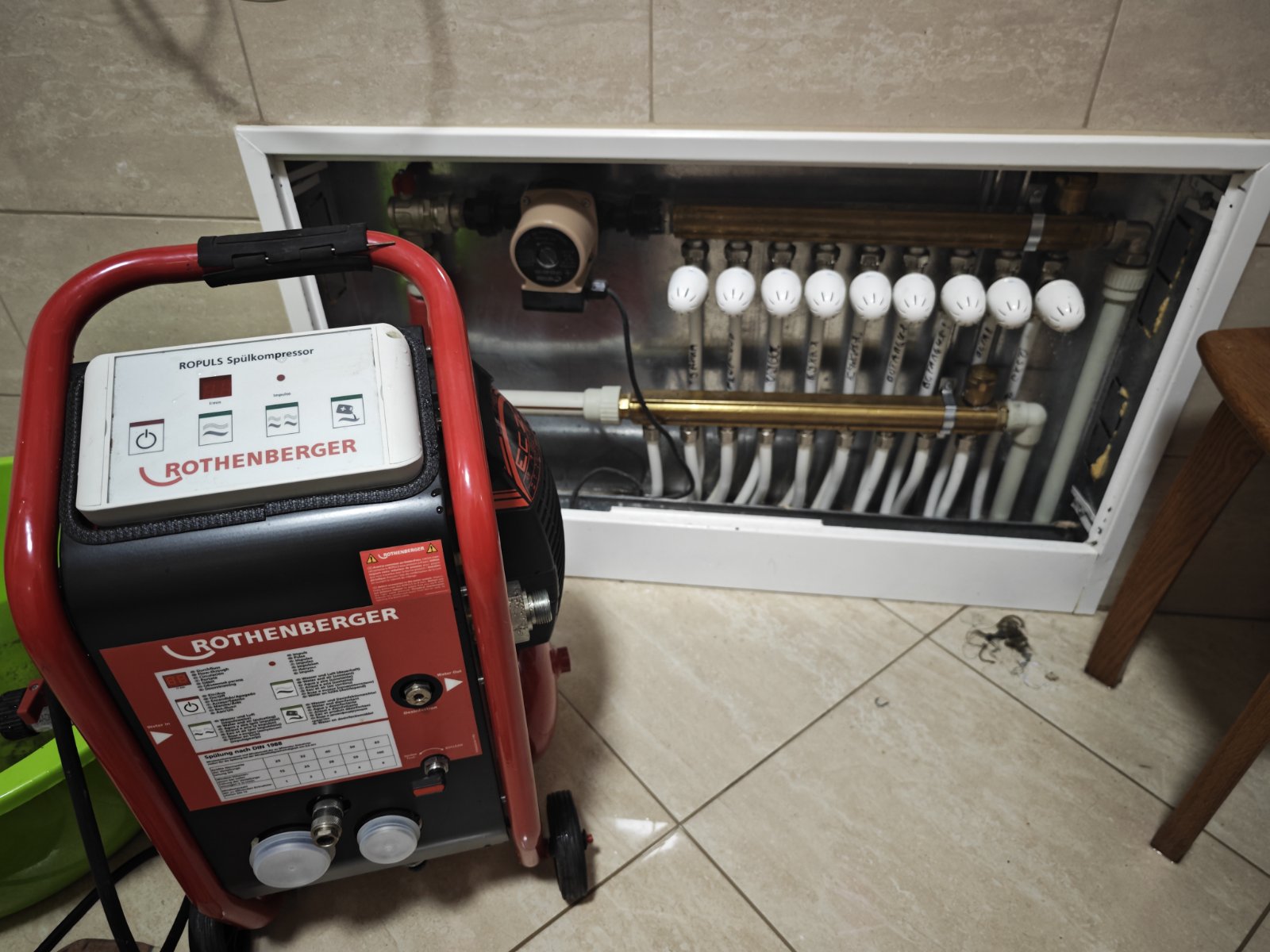 Промивання системи опалення , с.Солонка, вул. Н.Яремчука