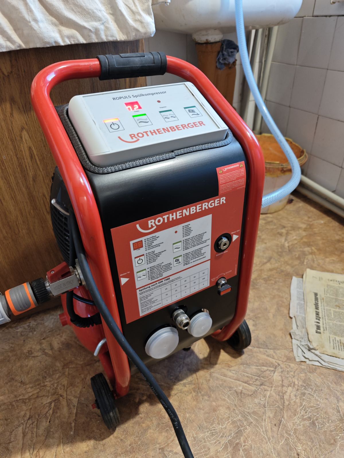 Промивання системи опалення в приватному будинку