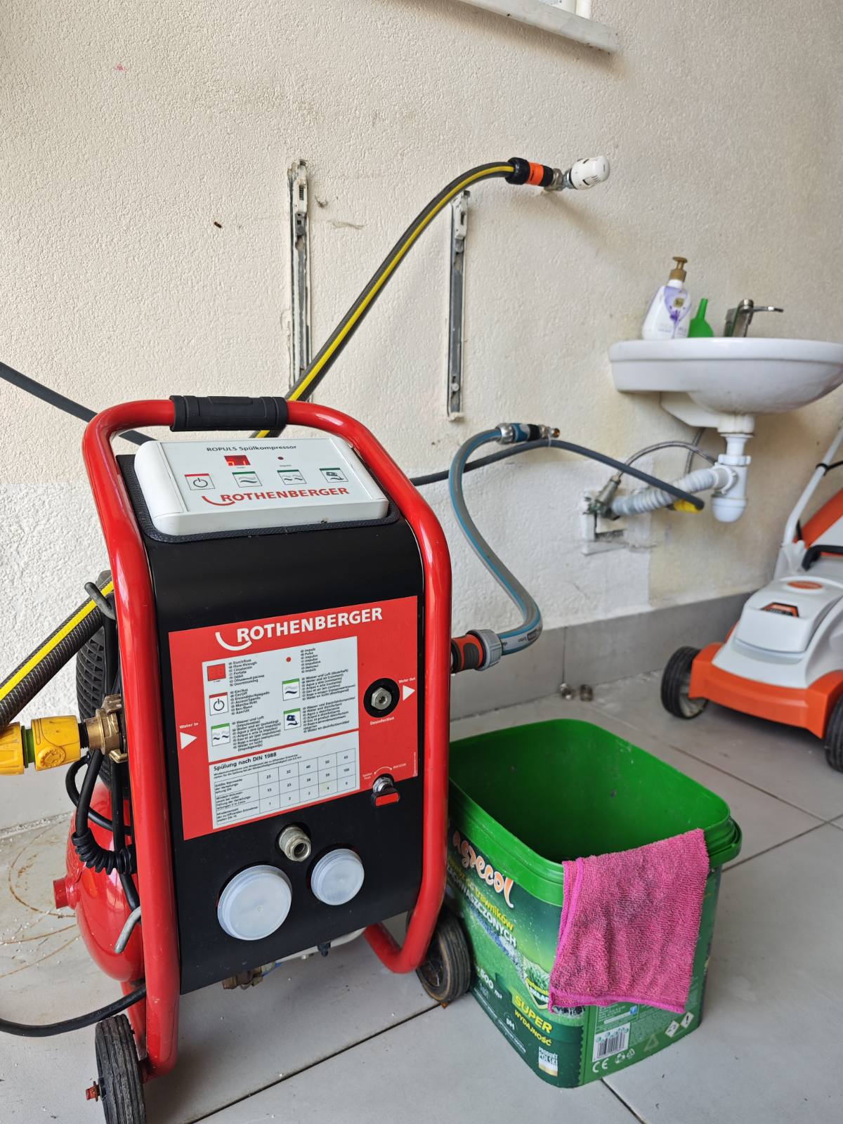 Промивання системи опалення приватного будинку