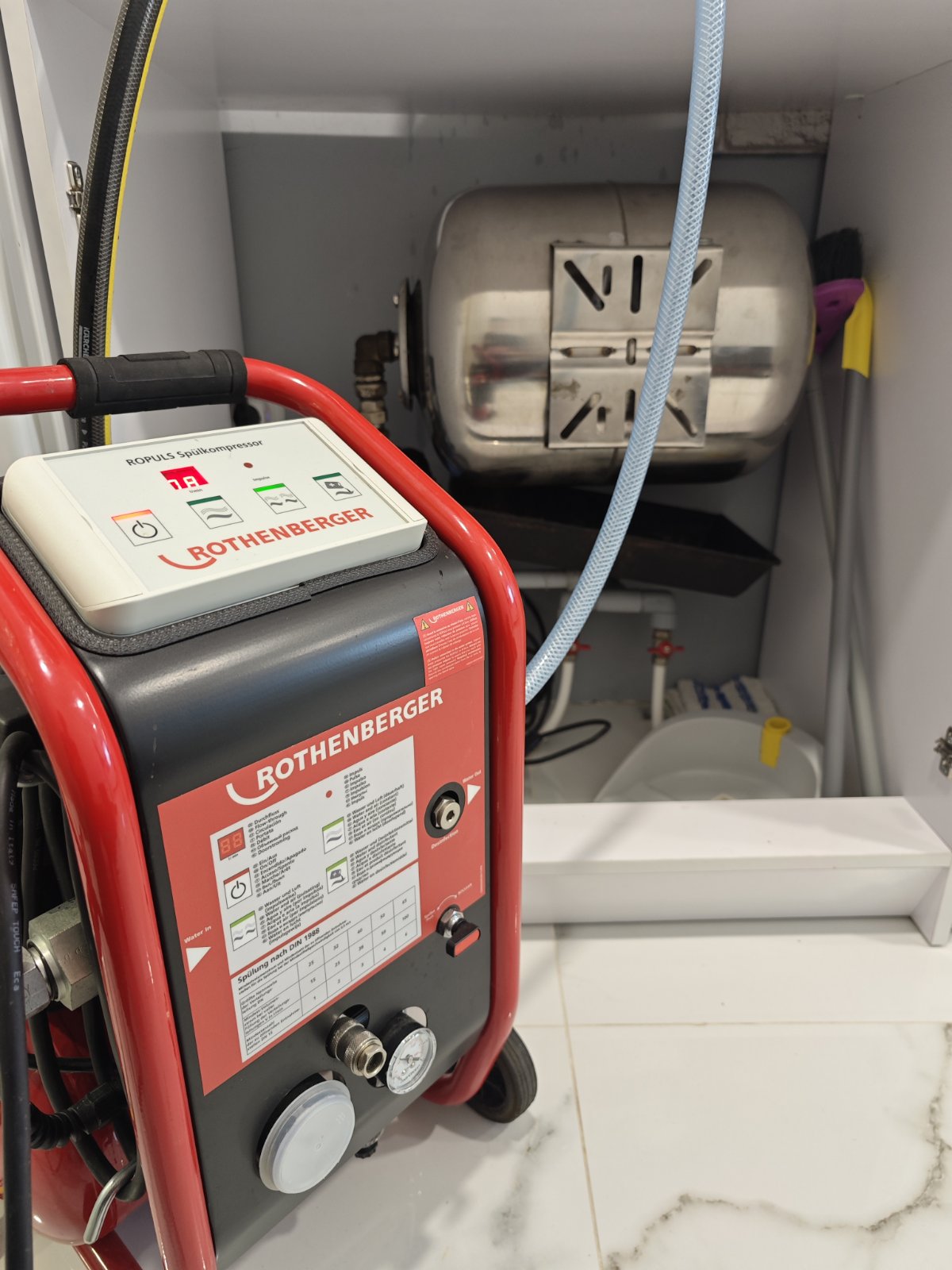 Промивання радіаторів та теплої підлоги