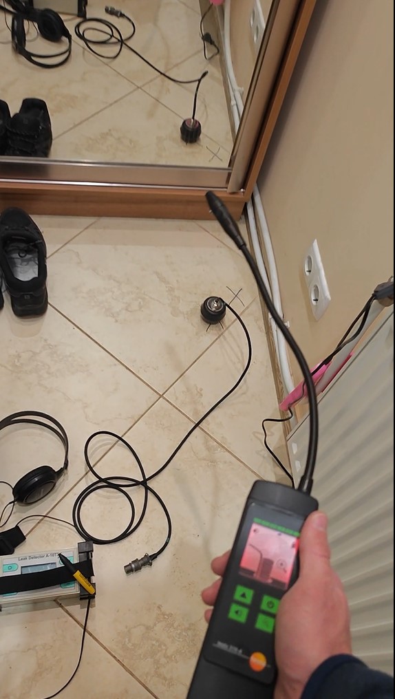 Падіння тиску на котлі через прихований витік